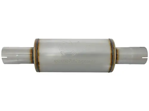 Afe - Advance Flow Engineering - 49M00025 | AFE Power ATLAS 3-1/2" Aluminized Stainless Steel Muffler