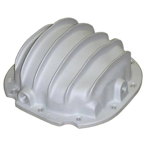 PML Covers - 7064-AC | PML Covers Ford 8.8, Straight Fins 10 Bolt Differential Cover For Ford Crown Victoria, Expedition, Explorer, Lighting & F-150 | Natural As-Cast Finish