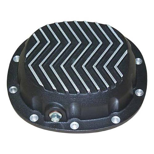 PML Covers - 9401-3-B | PML Covers As GM 7.5/7.6 Patterned Fins 10 Bolt Differential Cover For Chevrolet Astro Van, Camaro & S10 / GMC Jimmy, S15, Safari Van, Sonoma & Typhoon | Black Powder Coated, Stock Bolt Size 5/16 Inch - 18x7/8 (-3)