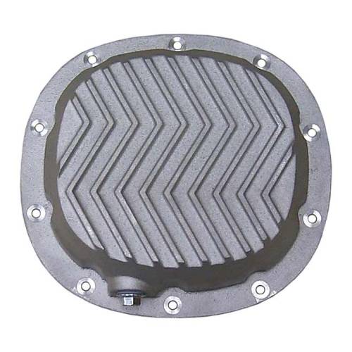 PML Covers - 9401-4-AC | PML Covers As GM 7.5/7.6 Patterned Fins 10 Bolt Differential Cover For Chevrolet Astro Van, Camaro & S10 / GMC Jimmy, S15, Safari Van, Sonoma & Typhoon | Natural As-Cast Finish, Stock Bolt Size 5/16 Inch - 18x5/8 (-4)