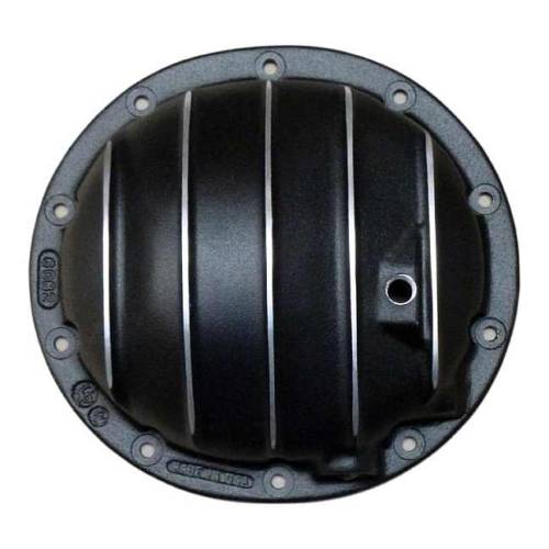 PML Covers - 6082-2-B | PML Covers As GM 8.5/8.6 Rear Vertical Fins 10 Bolt Differential Cover For Chevrolet Blazer, Tahoe, Canyon, Colorado & Suburban/Avalanche 1500 / GMC Jimmy, Yukon & Canyon / Hummer H3 | Black Powder Coated, Stock Bolt Size 8mm-1.25x16 (-2)