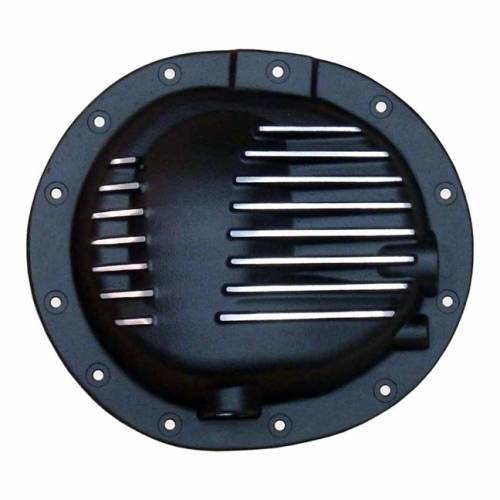 PML Covers - 11129-B | PML Covers GM AAM 9.5/9.76 12 Bolt Rear Differential Cover For Chevrolet Silverado 1500 / GMC Sierra 1500 | Black Powder Coat Finish