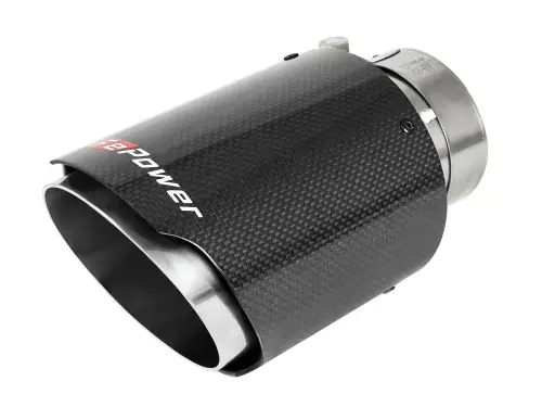 Afe - Advance Flow Engineering - 49T25404-C07 | aFe Power MACH Force-Xp 2-1/2" Stainless Steel Carbon Fiber Exhaust Tip