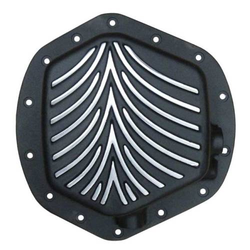 PML Covers - 9511-B | PML Covers GM AAM 11.5 14 Bolt Differential Cover For Chevrolet Silverado 2500 HD & 3500 / GMC Sierra 2500 HD & 3500 Duramax Diesel | Black Powder Coated