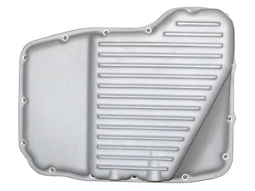 PML Covers - 11079-AC | PML Cover Chrysler Dodge 68RFE, 66RFE, 65RFE, 545RFE, 45RFE, Deep 2 Quarts Over Transmission Pan For Dodge Ram 1500, 2500 & 3500 / Dodge Durango / Jeep Wrangler | Natural As-Cast Finish