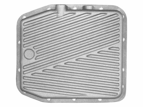 PML Covers - 9685-2-AC | PML Cover Ford AODE, 4R70, 4R70W, 4R75W Deep Transmission Pan For Ford Trucks, Explorer & Expedition / Lincoln Town Cars | Natural As-Cast Finish