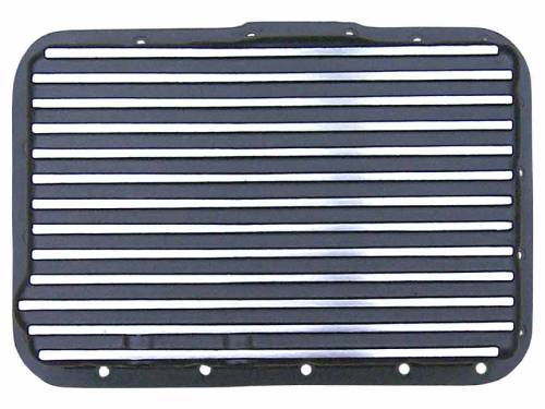 PML Covers - 9614-2-B | PML Ford 4R55E, 4R44E, A4LD, 5R55E Deep Transmission Pan For Ford Aerostar / Bronco II / Explorer / Mustang / Mountaineer / Ranger / Thunderbird | Black Powder Coat Finish