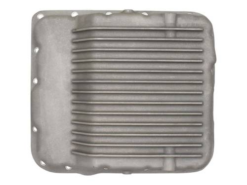 PML Covers - 9427-AC | PML Cover GM 4L60E, 4L65E, 4L70E, 4L75E Deep Transmission Pan For Chevrolet Avalanche Silverado 1500 & Tahoe / GMC Sierra 1500 & Yukon / Cadillac Escalade / Hummer H2 | Natural As-Cast Finish