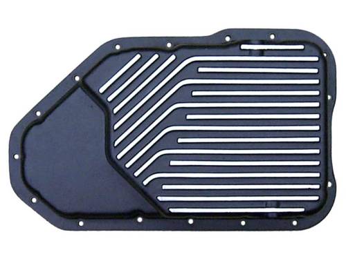 PML Covers - 9917-B | PML Covers GM 200 4R Deep Transmission Pan For Buick Regal T Type / Grand National / Chevrolet Monte Carlo SS | Black Powder Coat Finish