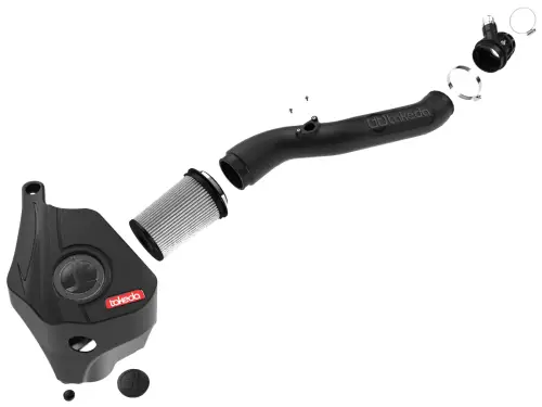 Afe - Advance Flow Engineering - 56-70069D | AFE Power Takeda Momentum Cold Air Intake System w/ Pro DRY S Filter (2021-2025 IS300 L4-2.0L t)