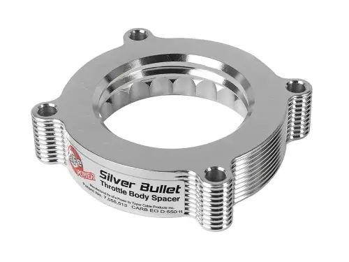 Afe - Advance Flow Engineering - 46-33011 | aFe Power Silver Bullet Throttle Body Spacer (2010-2014 F-150 V8-6.2L)