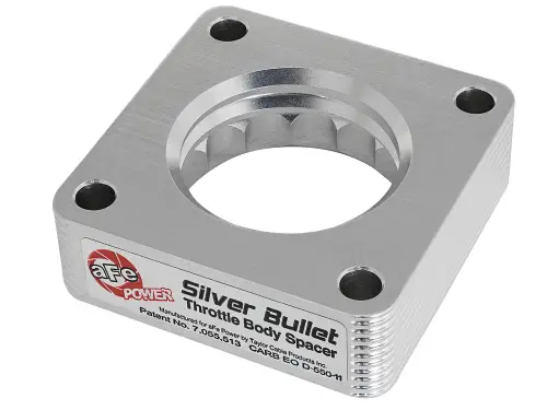 Afe - Advance Flow Engineering - 46-35001 | aFe Power Silver Bullet Throttle Body Spacer (1991-2006 Wrangler YJ, TJ L6-4.0L)