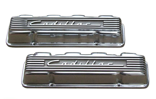 PML Covers - 11073-P | PML Cover Valve Covers For CADILLAC 331, 365, 390 & 429 | Polish Finish