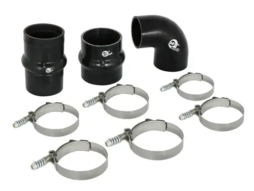 Afe - Advance Flow Engineering - 46-20310AS | aFe Power BladeRunner Intercooler Couplings & Clamps Kit - Factory Intercooler & aFe Tubes (2017-2022 F250, F350 Super Duty V8-6.7L td)
