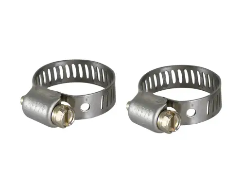 Afe - Advance Flow Engineering - 59-01002-MA | aFe Power Magnum FORCE Spare Parts - Worm Gear Mini Hose Clamps | SAE Size 6, (7/16" - 25/32")ID (Qty 2)