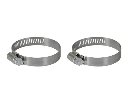 Afe - Advance Flow Engineering - 59-01010-MA | aFe Power Magnum FORCE Spare Parts - Worm Gear Hose Clamps | SAE Size 32, (1-9/16" - 2-1/2")ID (Qty 2)