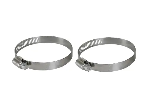 Afe - Advance Flow Engineering - 59-01011-MA | aFe Power Magnum FORCE Spare Parts - Worm Gear Hose Clamps | SAE Size 44, (2-5/16" - 3-1/4")ID (Qty 2)