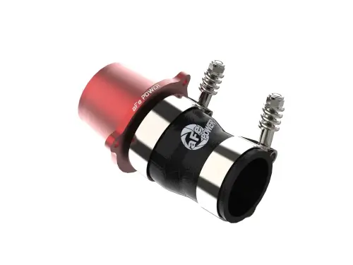 Afe - Advance Flow Engineering - 46-20416-R | aFe Power BladeRunner Turbo Muffler Delete for OE Charge Pipe Red (2015-2021 GTI MKVII L4-2.0L t)