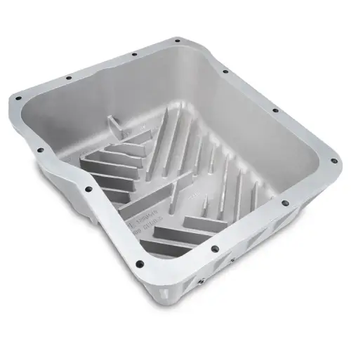 Pacific Performance Engineering - 128051020 | PPE Performance Heavy-Duty Cast Aluminum Transmission Pan – Deep Black Finish (2001-2019 GM Allison 1000, 2000, 2400)