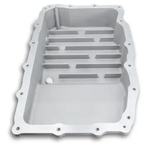 Pacific Performance Engineering - 128051220 | PPE Performance Heavy-Duty Cast Aluminum Transmission Pan Black Finish (2018-2020 GM Suburban, Tahoe, Yukon 10L80)