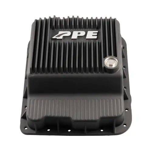 Pacific Performance Engineering - 128051520 | PPE Performance Heavy-Duty Cast Aluminum Transmission Pan Black Finish (1985–2014 GM 700R4, 4L60, 4L60E, 4L65, 4L70E, 4L75E)