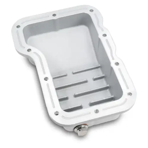 Pacific Performance Engineering - 214053000 | PPE Performance Heavy-Duty Cast Aluminum Engine Oil Pan Raw Finish (2018-2025 Wrangler JL 2.0L )
