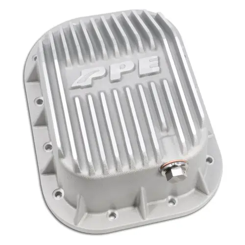 Pacific Performance Engineering - 214055000 | PPE Performance Heavy-Duty Cast Aluminum Engine Oil Pan Raw Finish (2018-2025 Wrangler JL, Gladiator JT 3.6L )