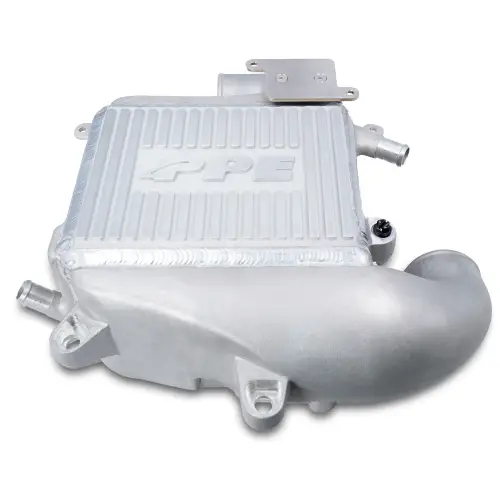 Pacific Performance Engineering - 115030000 | PPE Performance Air-To-Water Intercooler Kit Raw Finish (2020-2025 Silverado, Sierra 1500 3.0L (t) LM2, LZ0)