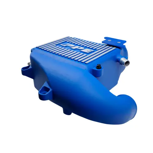 Pacific Performance Engineering - 115030022 | PPE Performance Air-To-Water Intercooler Kit Blue Finish (2020-2025 Silverado, Sierra 1500 3.0L (t) LM2, LZ0)