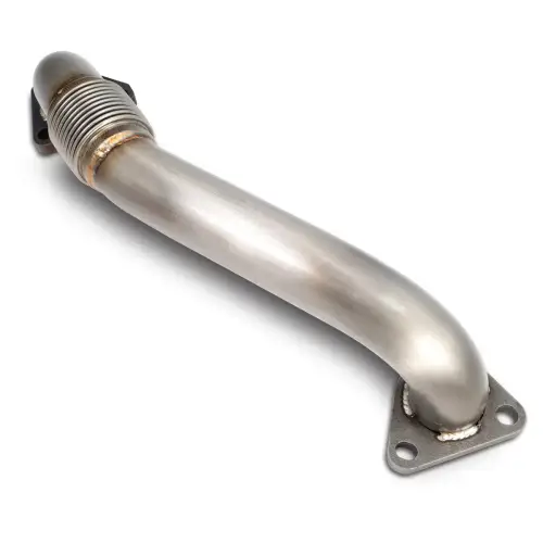 Pacific Performance Engineering - 116119045 | PPE Performance Replacement Up-Pipe (Driver Side) for PPE Exhaust Manifold (2001-2016 Silverado, Sierra 2500 HD, 3500 HD 6.6L td)