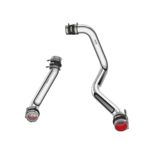 Pacific Performance Engineering - 115026130 | PPE Performance Hot and Cold Side Intercooler Charge Pipe Kit Polished Finish (2020–2025 Silverado, Sierra 2500 HD, 3500 HD 6.6L td)