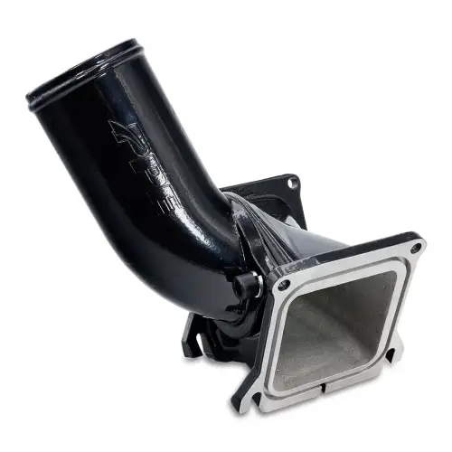 Pacific Performance Engineering - 115053520 | PPE Performance Race High-Flow 3 inch Intake Bridge Manifold Black Finish (2006-2010 Silverado, Sierra 2500 HD, 3500 HD 6.6L td)