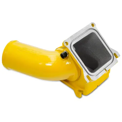 Pacific Performance Engineering - 115053554 | PPE Performance Race High-Flow 3 inch Intake Bridge Manifold Yellow Finish (2006-2010 Silverado, Sierra 2500 HD, 3500 HD 6.6L td)