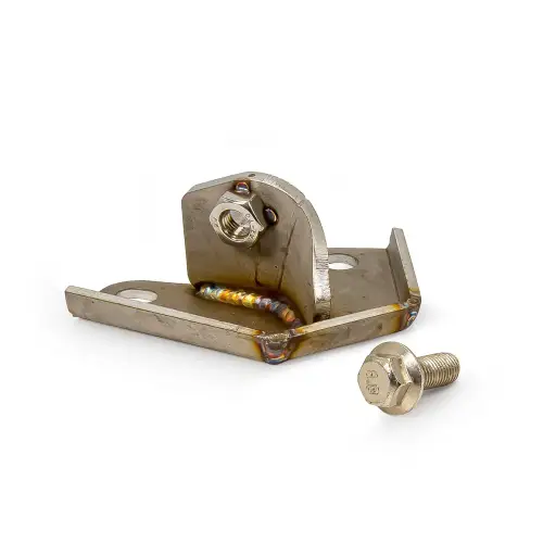 Pacific Performance Engineering - 116110505 | PPE Performance Down-pipe support bracket for OEM length up-pipes (2001-2016 Silverado, Sierra 2500 HD, 3500 HD 6.6L td)
