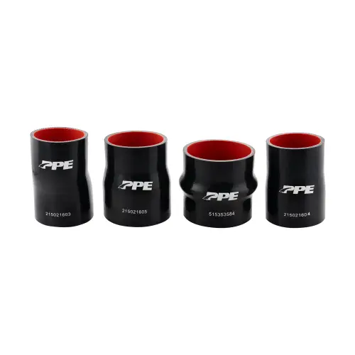 Pacific Performance Engineering - 215021610 | PPE Performance Intercooler Charge Pipe Kit - Stainless Steel Brushed Finish (2010–2012 Ram 2500, 3500 6.7L td)