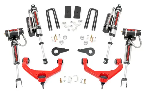 Rough Country - 95950RED | Rough-Country 3.5 Inch Lift Kit | Vertex | Chevrolet/GMC 2500HD/3500HD (11-19)