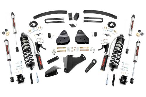 Rough Country - 59358 | Rough Country 6 Inch Lift Kit For Ford F-250/F-350 Super Duty 4WD | Diesel Engine, V2 Monotube Shocks