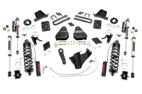 Rough Country - 54959 | Rough Country 6 Inch Lift Kit For Ford F-250 Super Duty | Gas Engine, Vehicle With Factory Rear Overload Springs, Vertex Adjustable Shocks