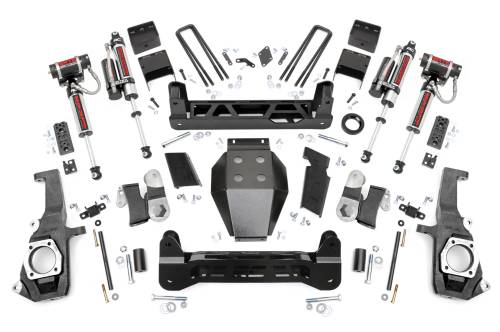 Rough Country - 25350 | Rough Country 7.5 Inch Lift Chevrolet Silverado / GMC Sierra 2500HD & 3500 HD | Vertex Reservoir Shocks