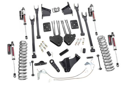 Rough Country - 59250 | Rough Country 8 Inch Lift Kit For Ford F-250/F-350 Super Duty 4WD | Vertex Reservoir Shocks