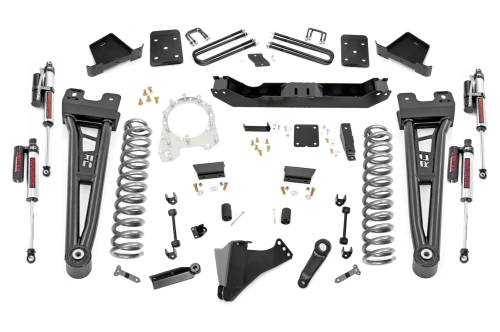 Rough Country - 55650 | Rough Country 6 Inch Lift Kit For Ford F-250/F-350 Super Duty 4WD | No Factory Rear Overload Springs, 3.5 Inch Axle Diameter, Vertex Reservoir Shocks