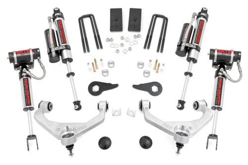 Rough Country - 95950 | 3.5 Inch GM Suspension Lift Kit w/ Vertex Adjustable Shocks