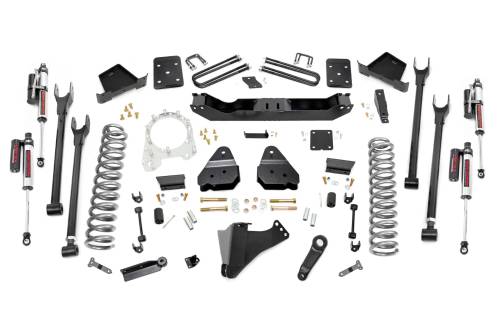 Rough Country - 56050 | 6 Inch Ford Suspension Lift Kit w/ Vertex Reservoir Shocks (Diesel Engine, With Overloads)