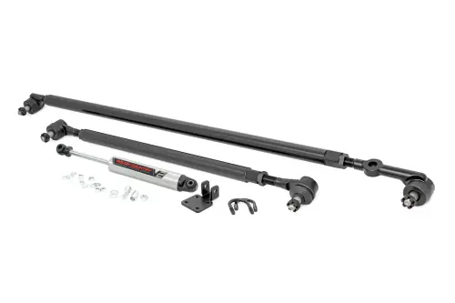 Rough Country - 10613V2 | Rough Country HD Steering Kit For Jeep Cherokee XJ / Wrangler TJ