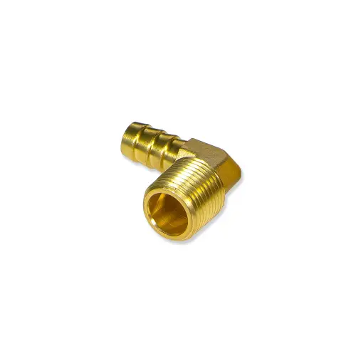 Pacific Performance Engineering - 113058012 | PPE Performance Barb Fitting, 1/2 Inch NPT-M To 1/2 Inch Barb - 90 degree