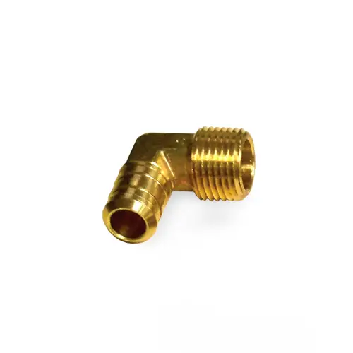 Pacific Performance Engineering - 113058158 | PPE Performance Barb Fitting, 1/2 Inch NPT-M To 5/8 Inch Barb - 90 degree