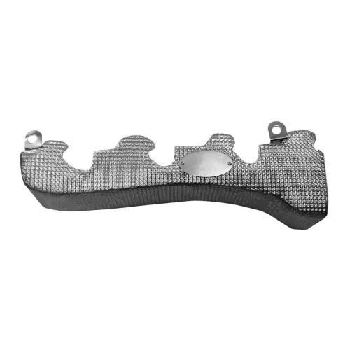 Pacific Performance Engineering - 417001000 | PPE Performance Inconel Marine Heat Shield Left Bank Manifold For GM 6.6L Duramax