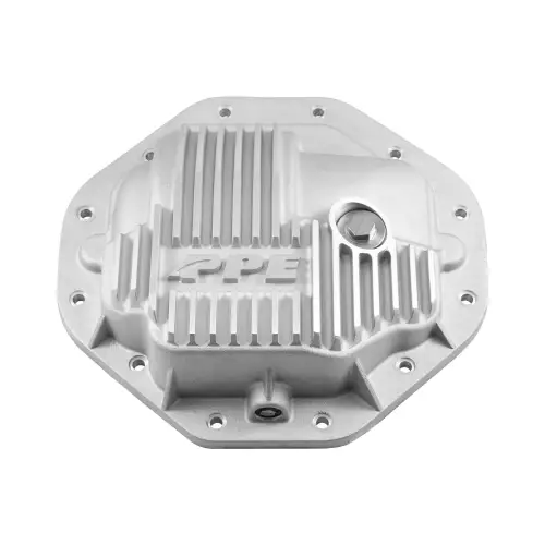 Pacific Performance Engineering - 238051300 | PPE Performance 12-Bolt Heavy-Duty Cast Aluminum Rear Differential Cover For Dodge/Ram 1500 9.25 Inch | Raw Finish