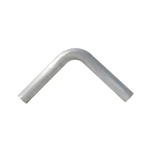 Pacific Performance Engineering - 575225090 | PPE Performance 12 Gauge (0.080") Aluminum Tube | 2.25 Inch Size, 90 Degree Mandrel Bend Tube