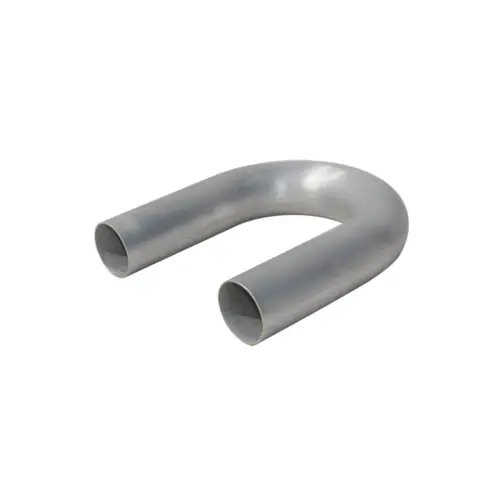 Pacific Performance Engineering - 575250180 | PPE Performance 12 Gauge (0.080") Aluminum Tube | 2.5 Inch Size, 180 Degree Mandrel Bend Tube